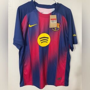 Barcelona Lamine Yamal 2025/26 Soccer Jersey Dry-Fit Size Large